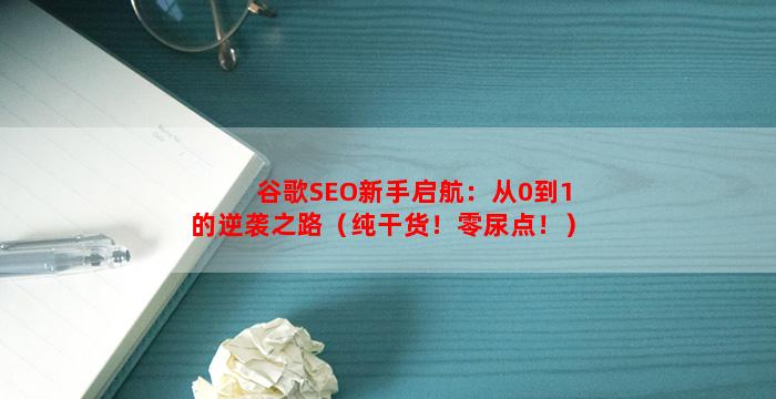 谷歌SEO新手启航：从0到1的逆袭之路（纯干货！零尿点！）